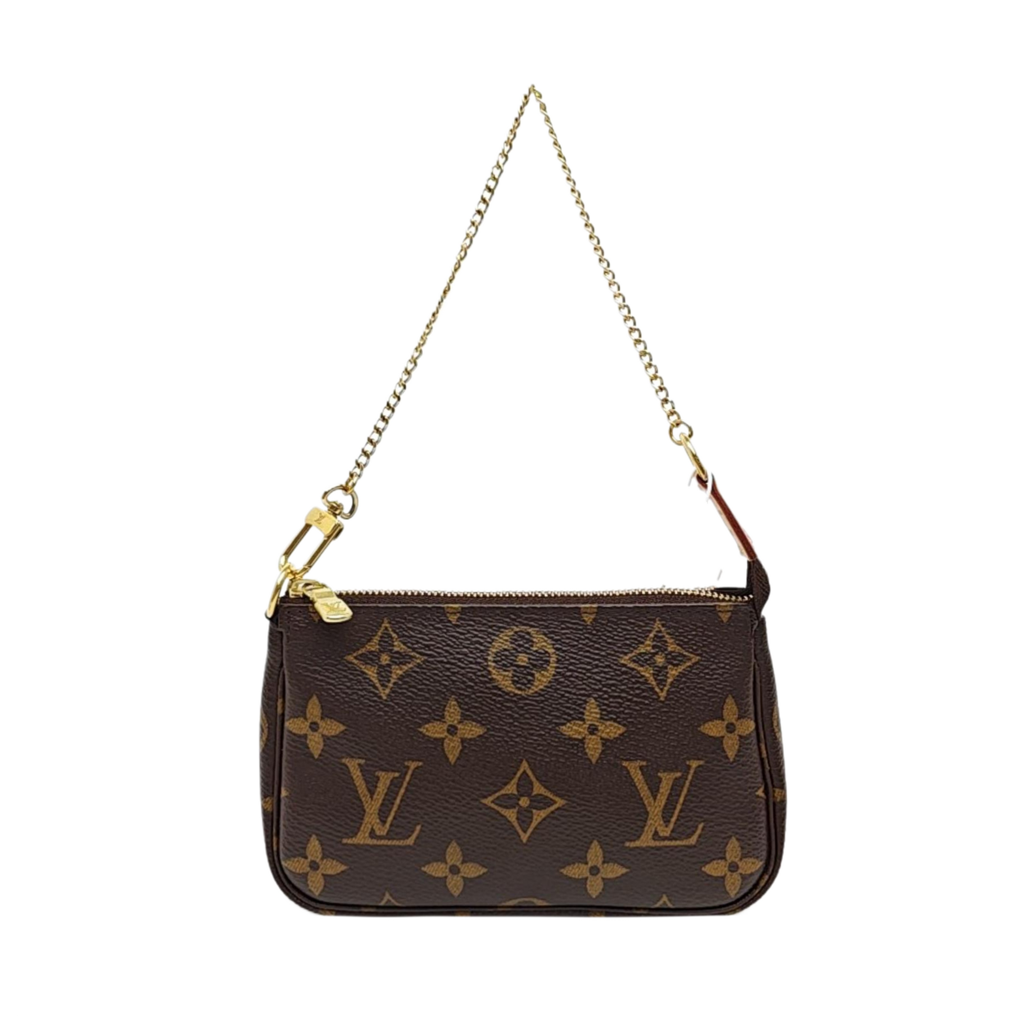ACCESSOIRES Mini Monogram Coated Canvas Brown