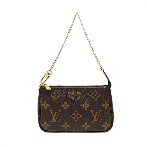 ACCESSOIRES Mini Monogram Coated Canvas Brown