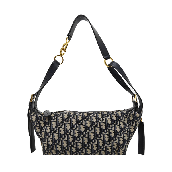 D-Journey Small Oblique Canvas Beige