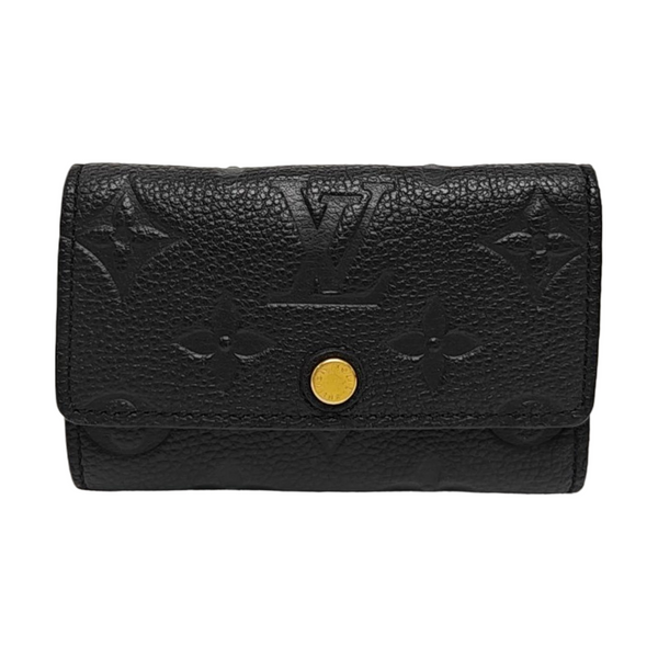 Monogram Calfskin Wallet Black