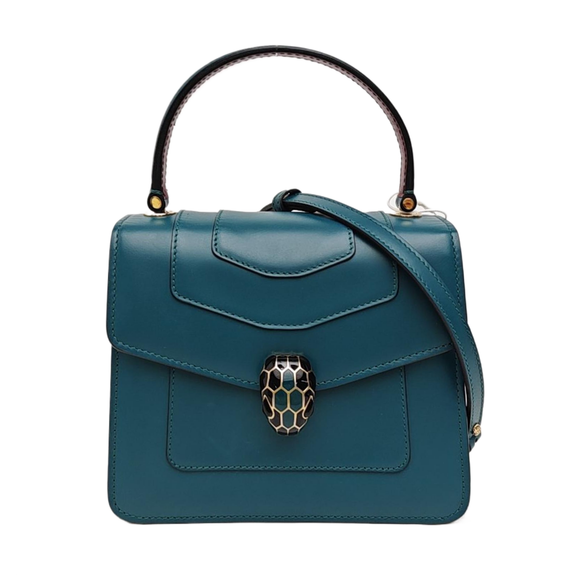 SERPENTI FOREVER Small Calfskin Green