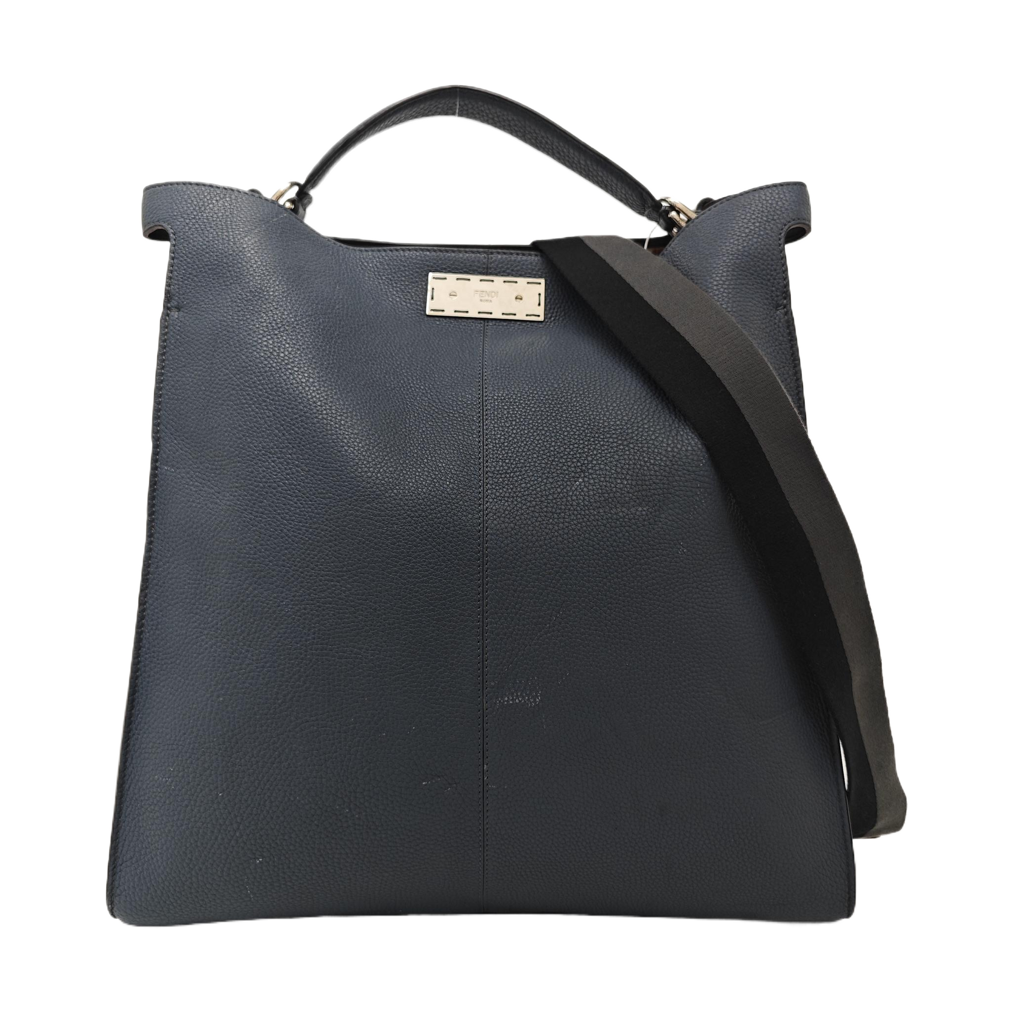 Peekaboo Medium Calfskin Blue
