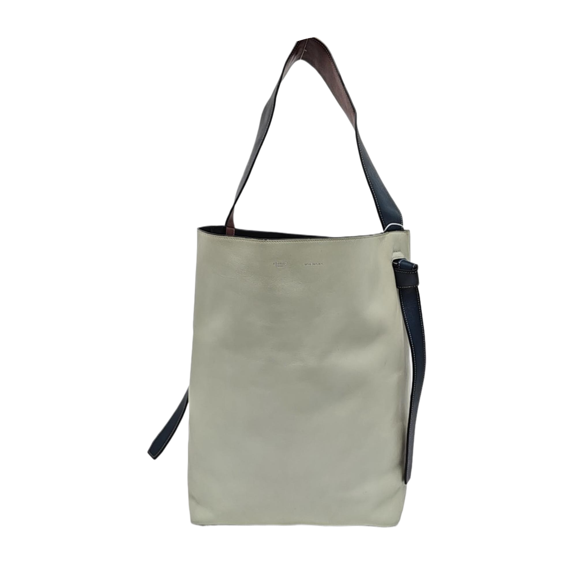 TWISTED CABAS Small Calfskin Green