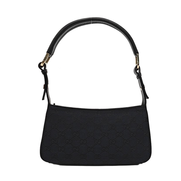 Monogram Canvas Top Handle Bag Black