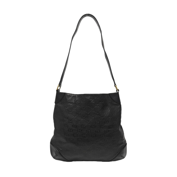 Calfskin Top Handle Bag Black