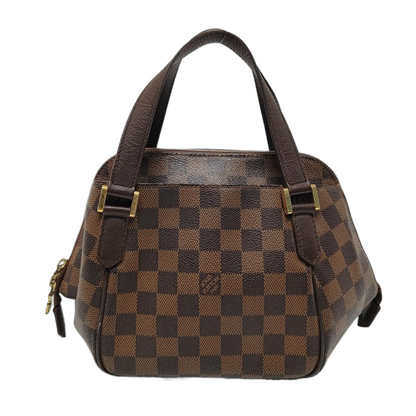 BELEM PM Damier Ebene Coated Canvas Brown