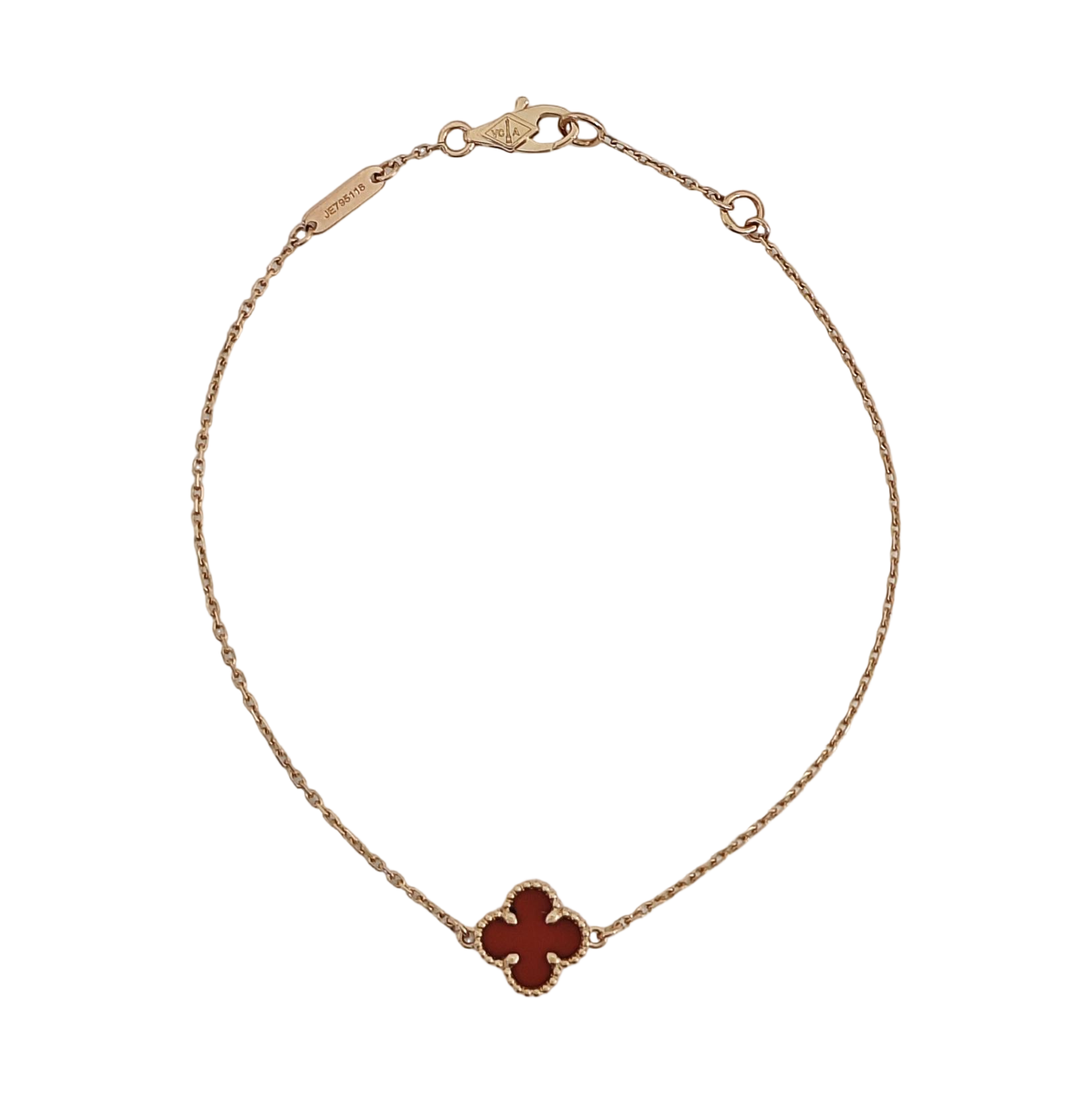 Sweet Alhambra 18k Rose Gold Bracelet