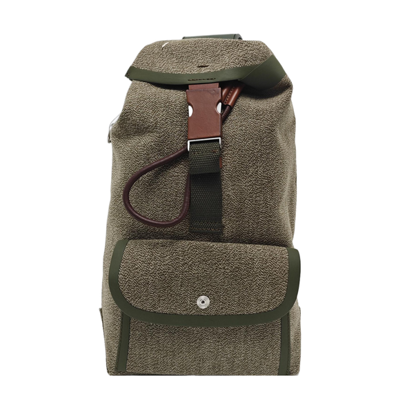 Fabric Crossbody Bag Green