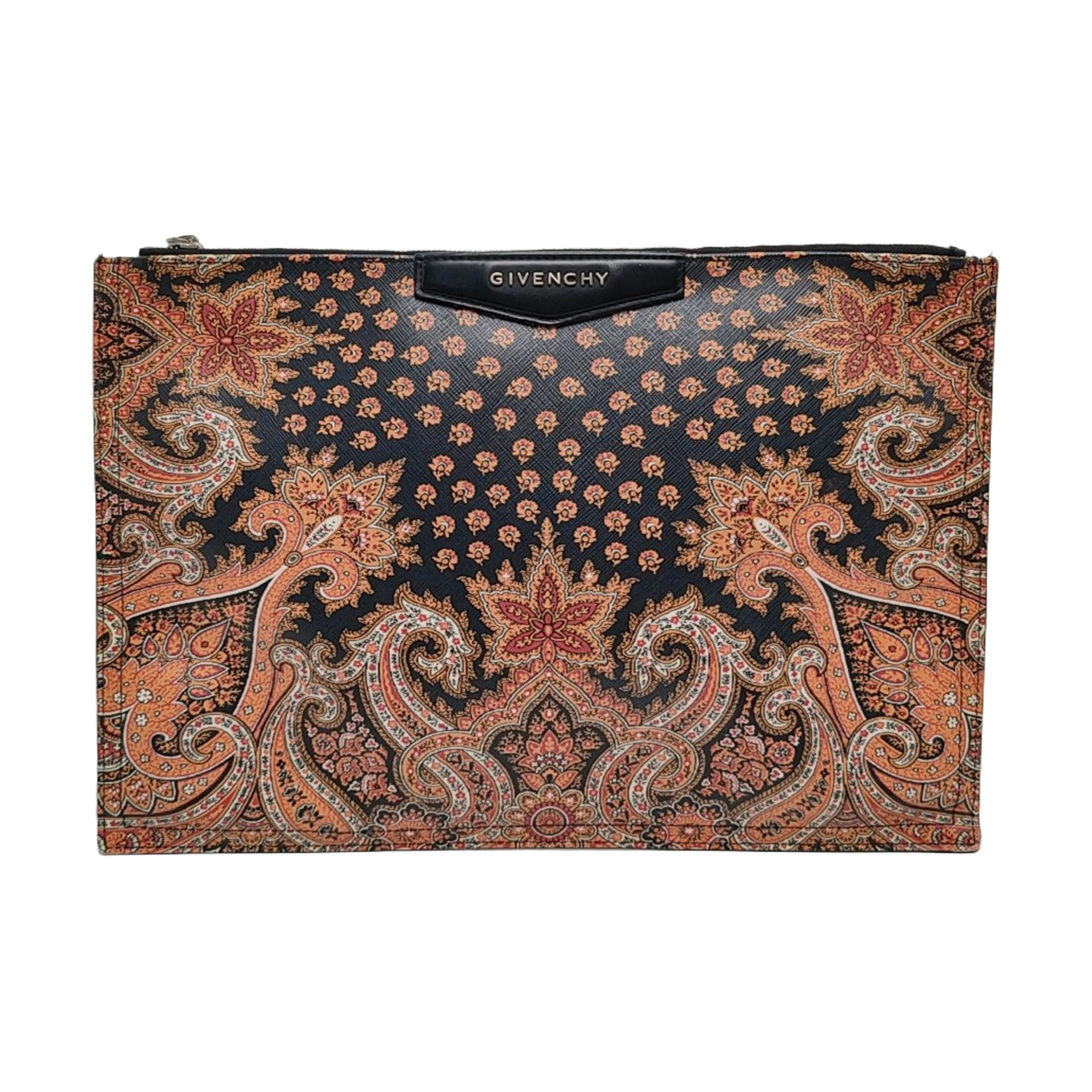 Calfskin Clutch Multicolor