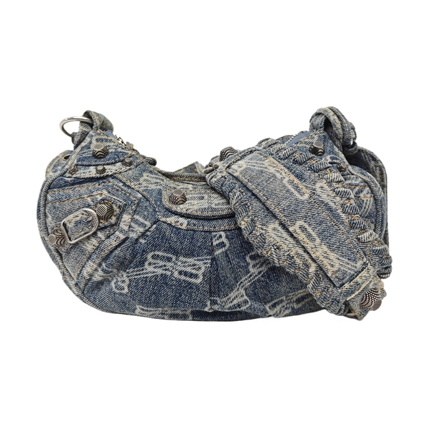 Le Cagole Small Denim Blue