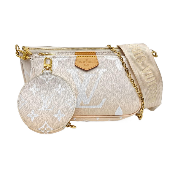 MULTI Monogram Coated Canvas Beige