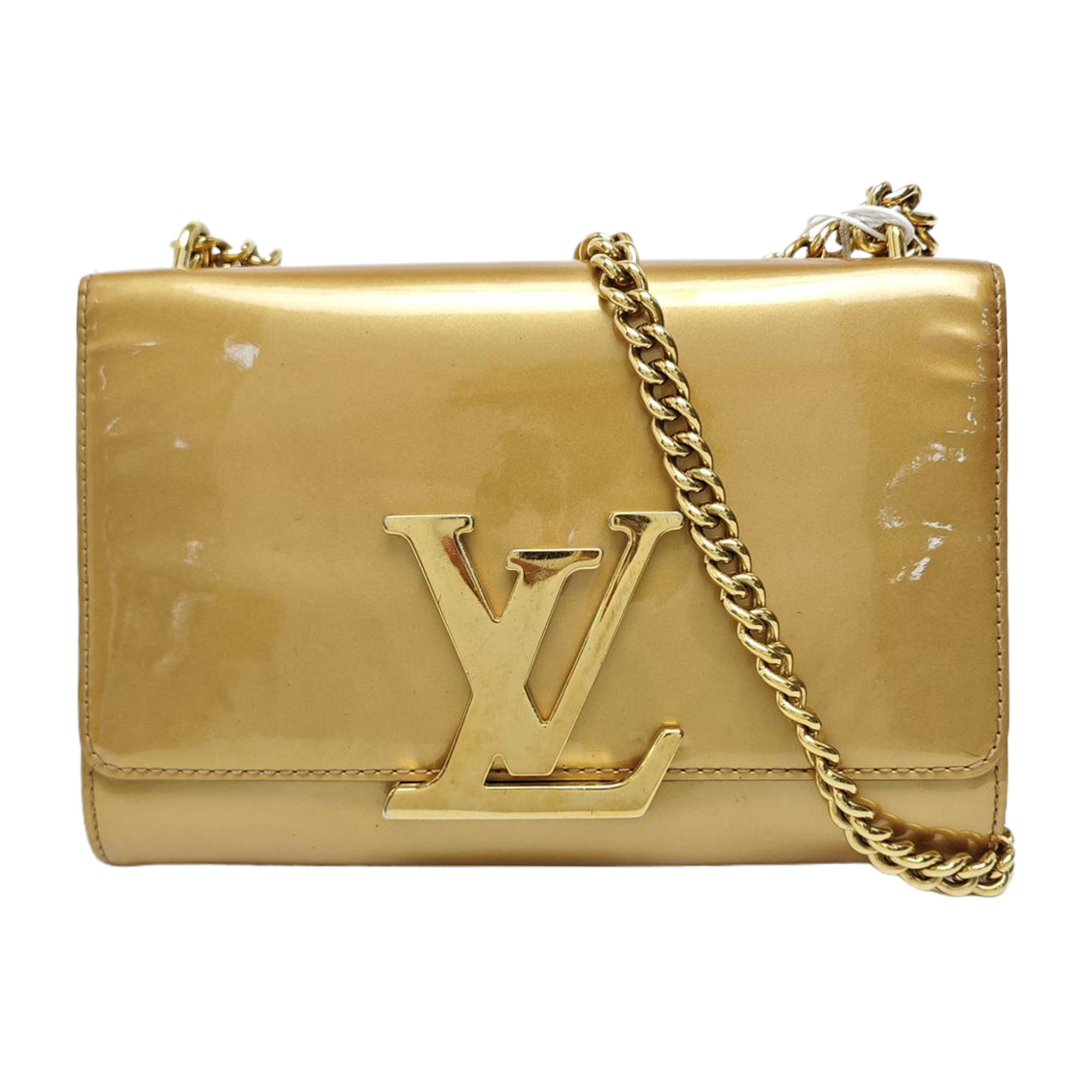 LOUISE Patent Leather Gold