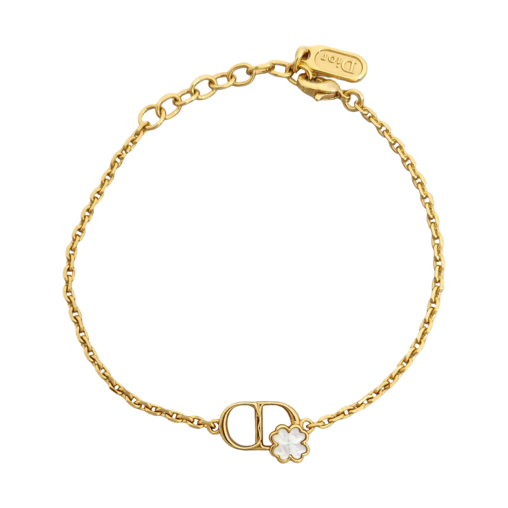 Petit CD Metal Gold Bracelet