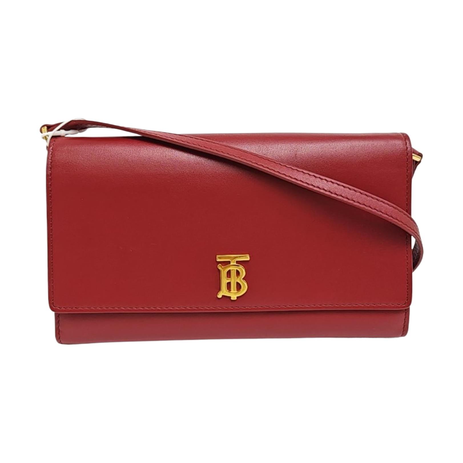 Calfskin Shoulder Bag Red