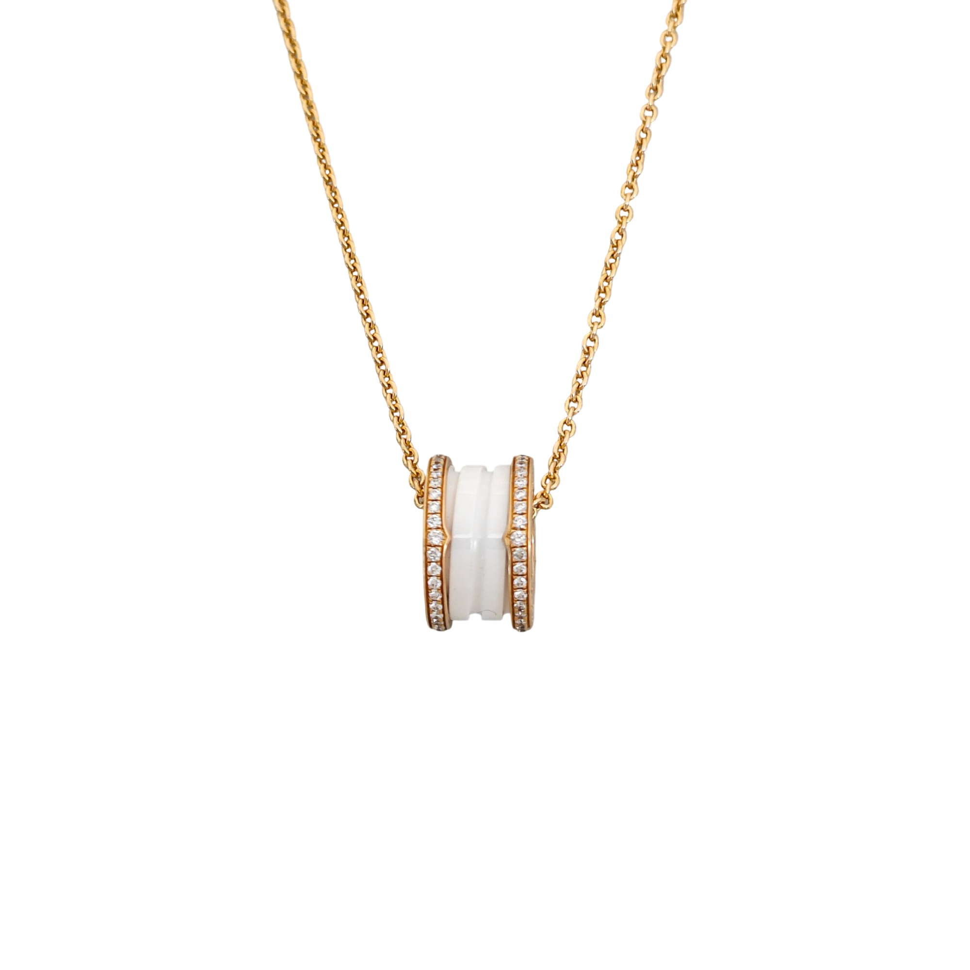B.ZERO1 18k Rose Gold Necklace
