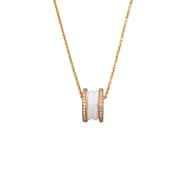 B.ZERO1 18k Rose Gold Necklace
