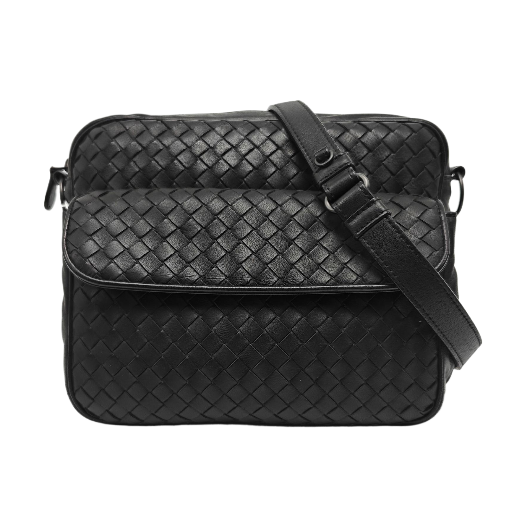Lambskin Shoulder Bag Black