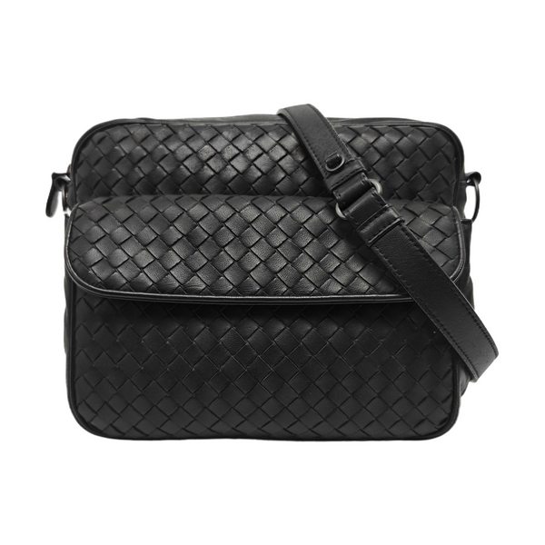 Lambskin Shoulder Bag Black