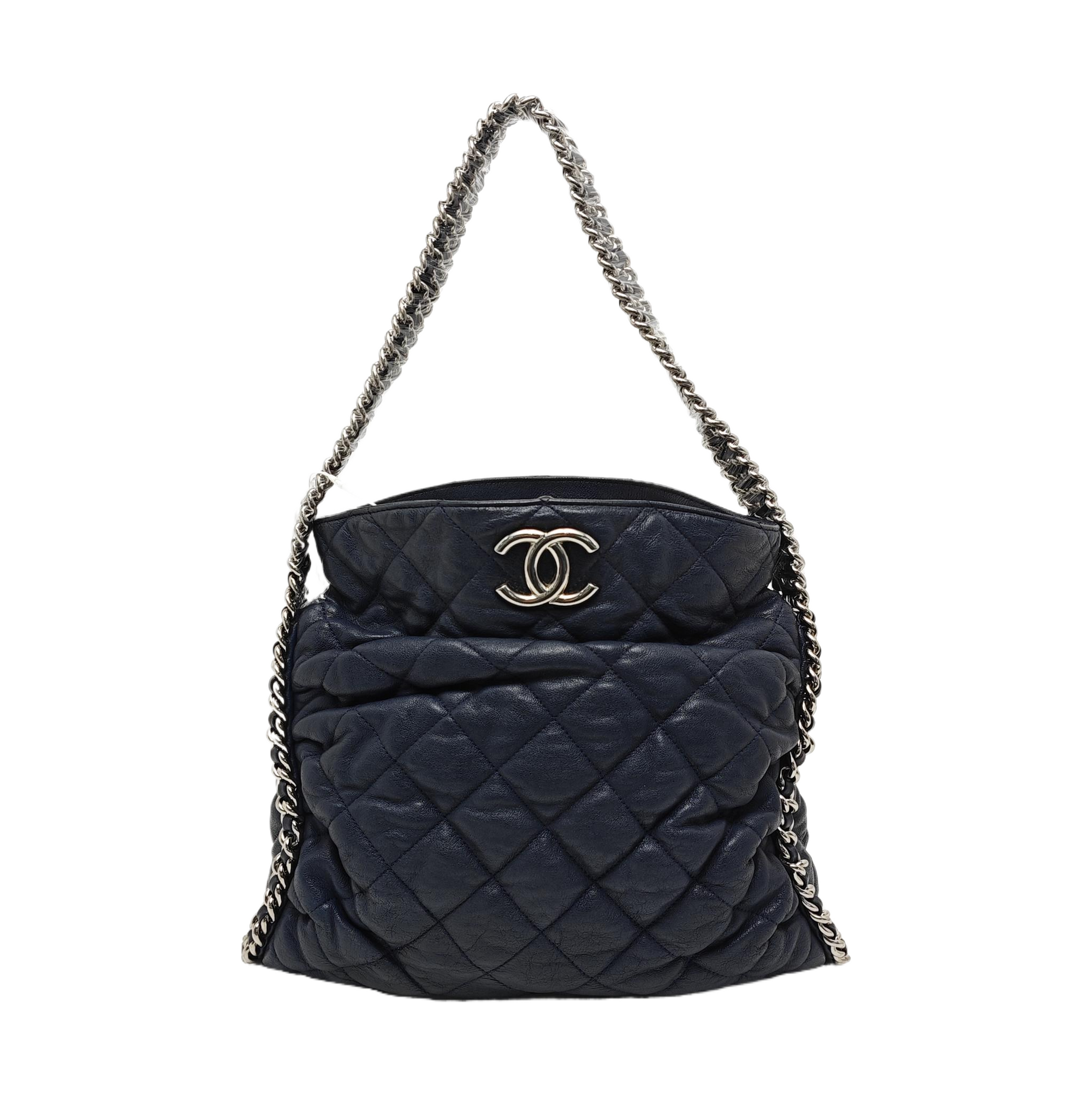 Quilted Lambskin Blue