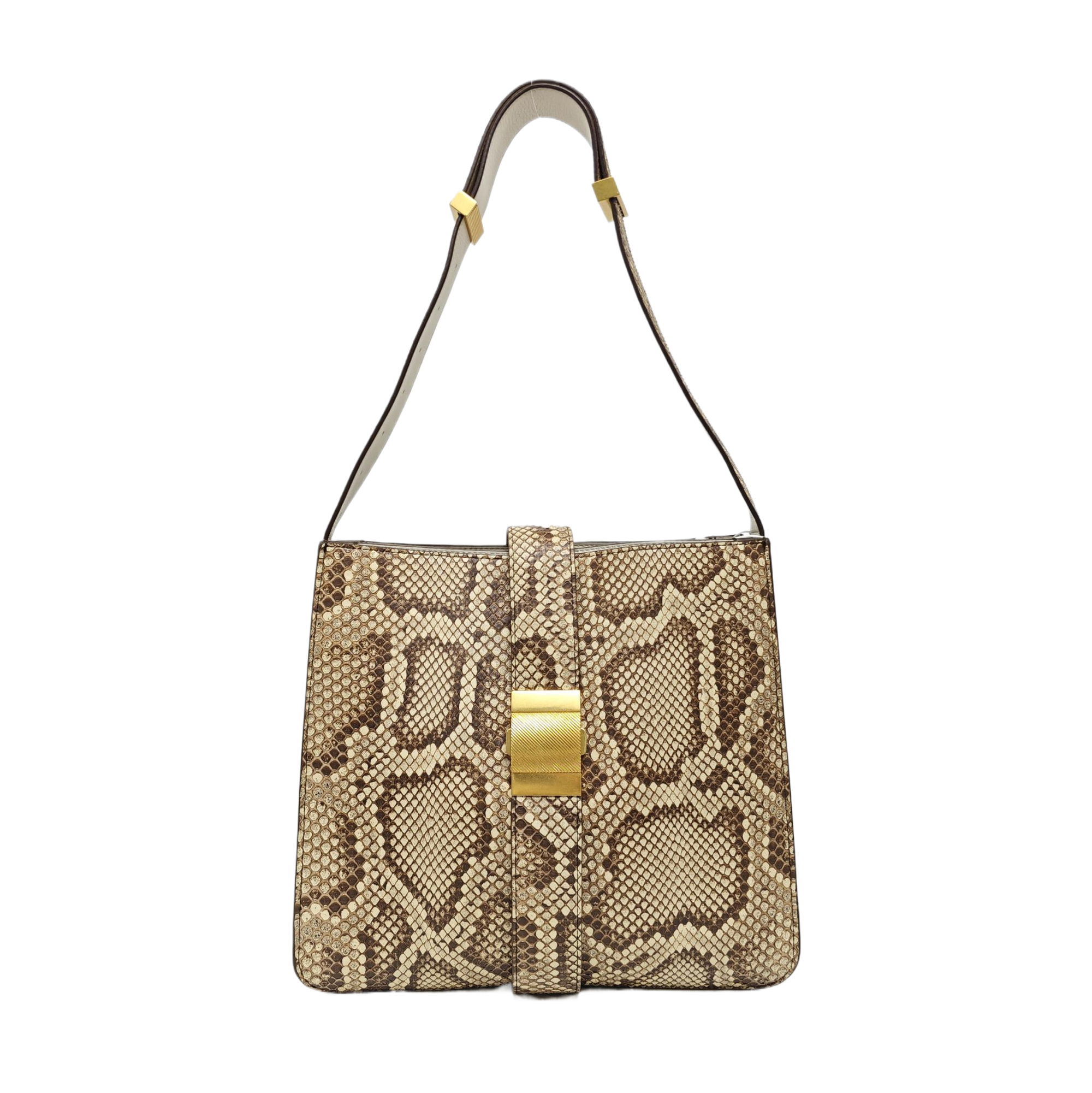 Marie Python Beige