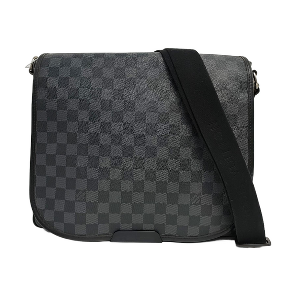 DANIEL MM Damier Graphite Coated Canvas Gray