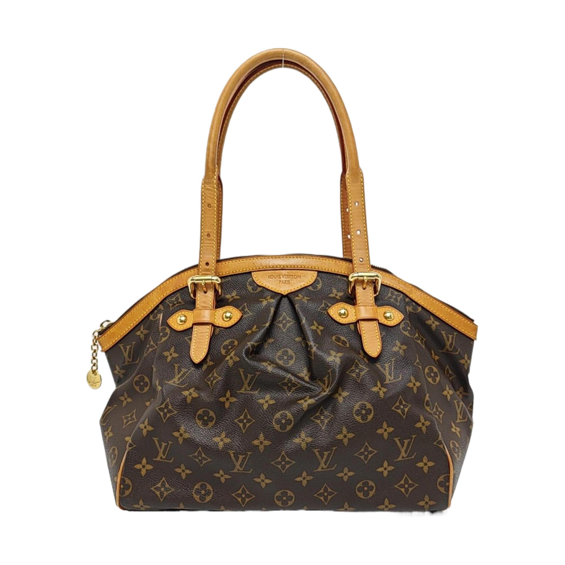 TIVOLI GM Monogram Coated Canvas Brown