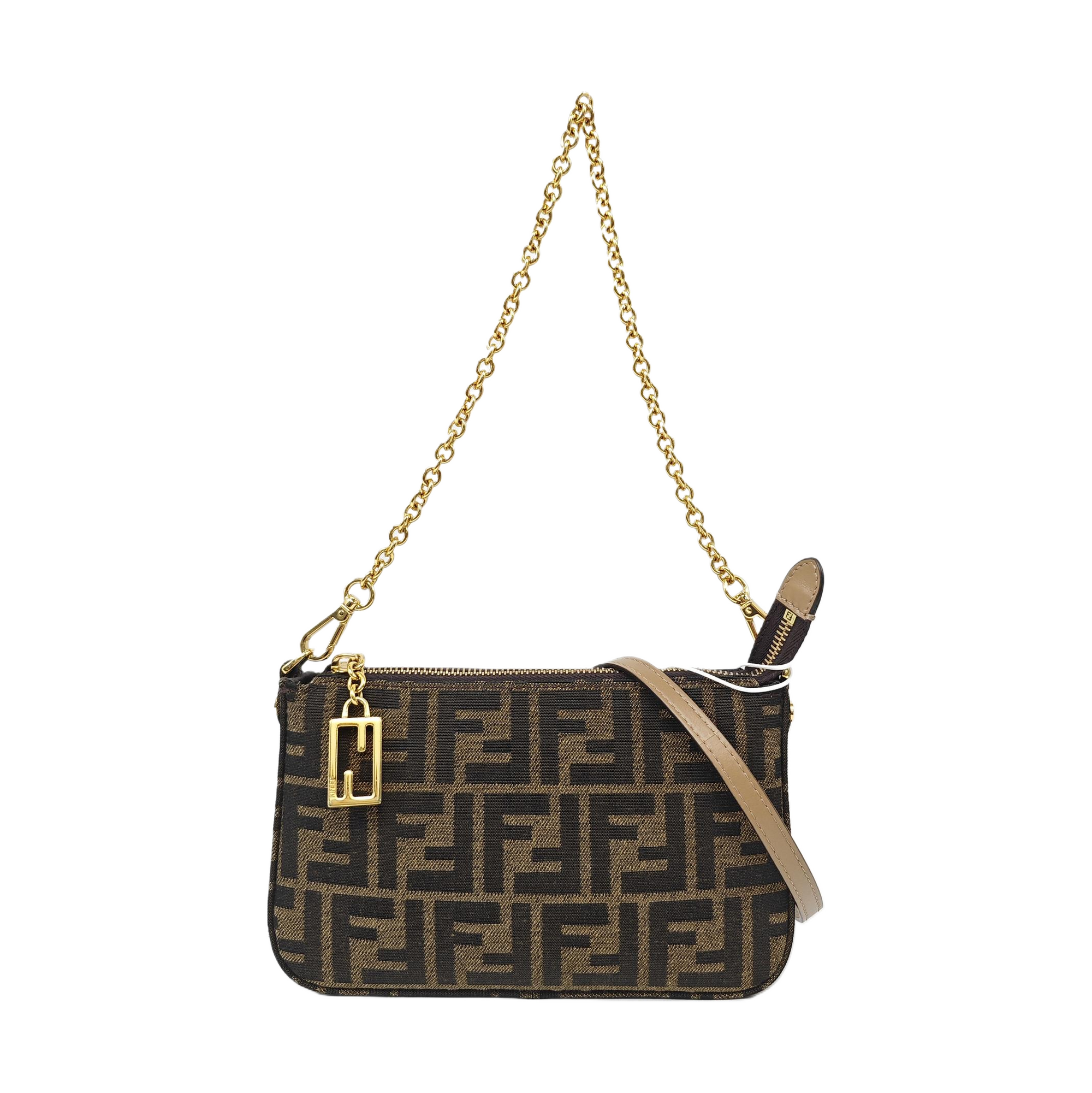 Baguette Mini Canvas Brown
