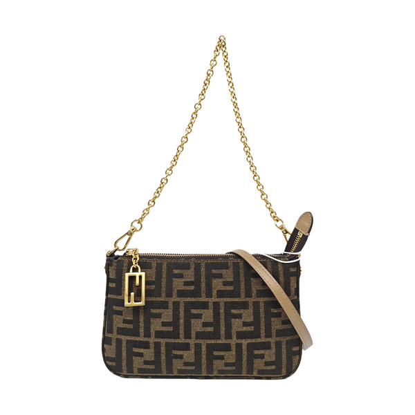 Baguette Mini Canvas Brown