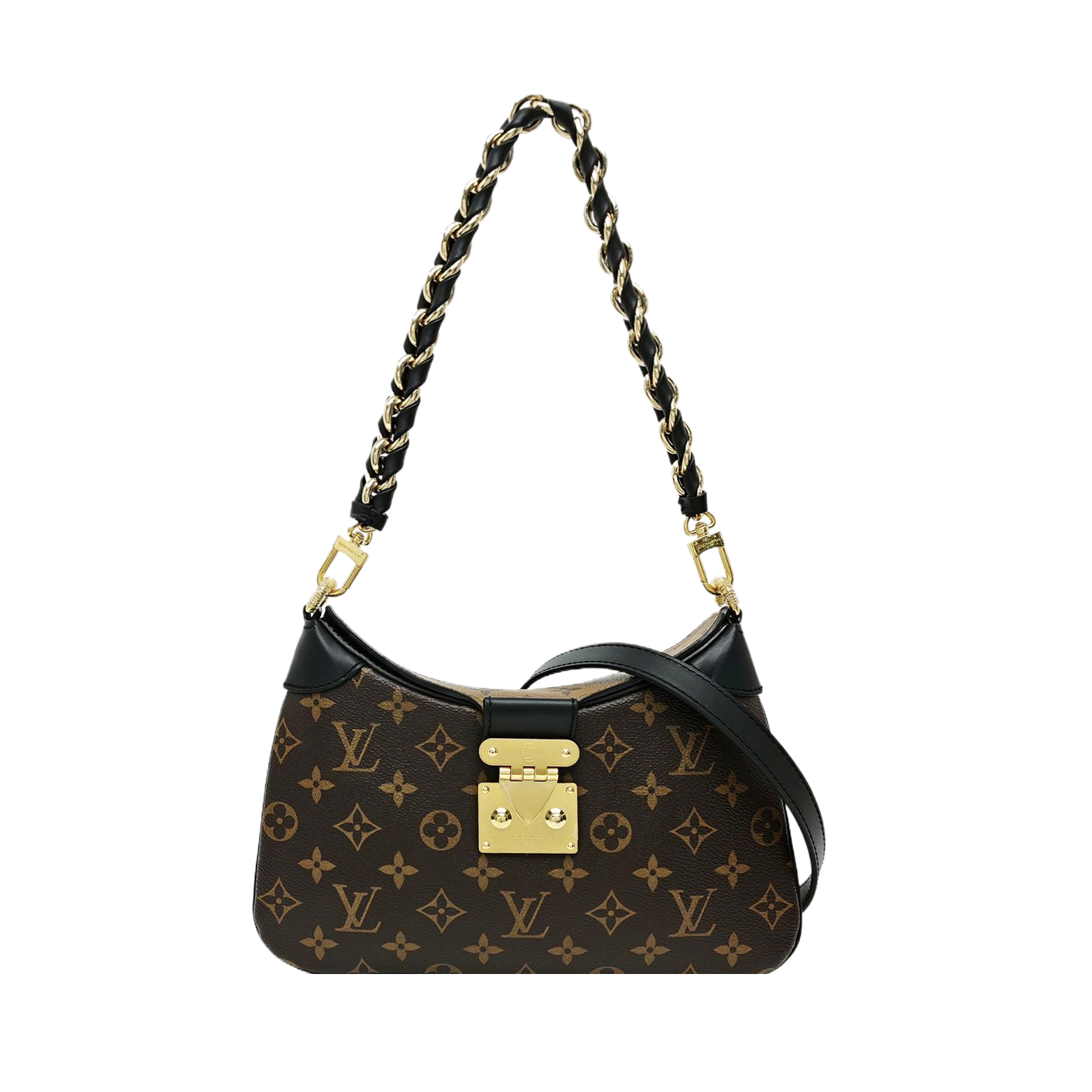 TWINNY Monogram Coated Canvas Brown
