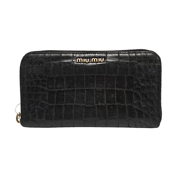 Calfskin Wallet Black