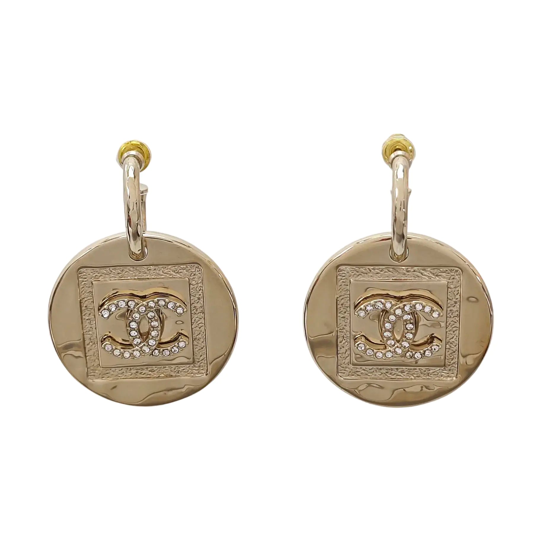 Metal Gold Earrings