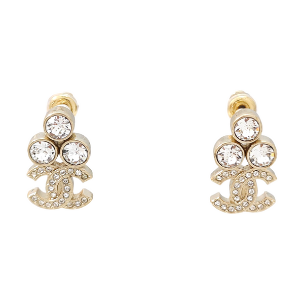 Metal Gold Stud Earrings