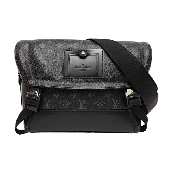 VOYAGER PM Monogram Coated Canvas Black
