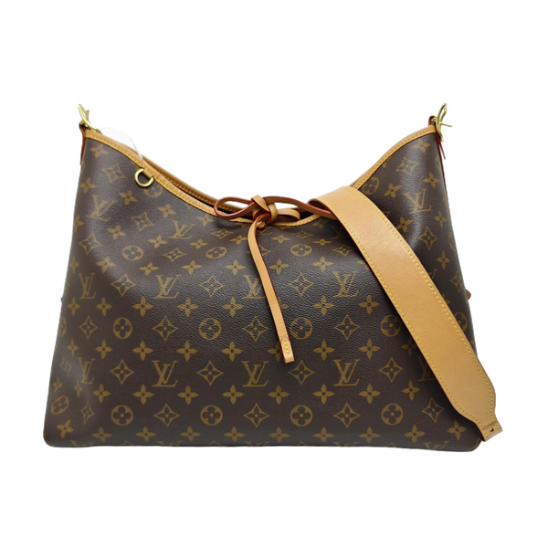 CARRYALL MM Monogram Coated Canvas Brown