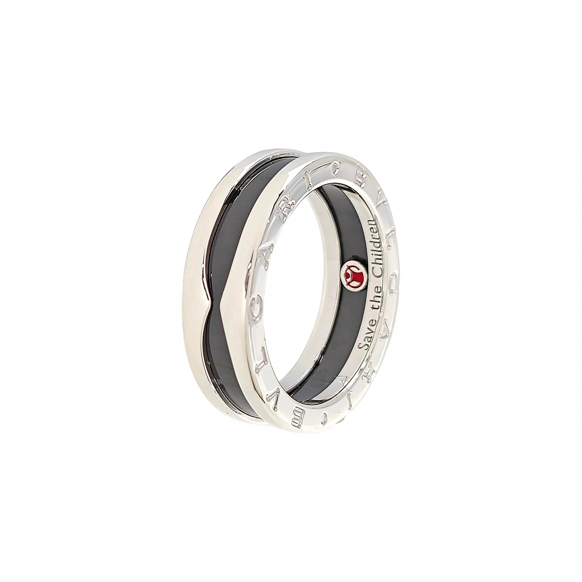 B.ZERO1 925 Sterling Silver Ring EU 56