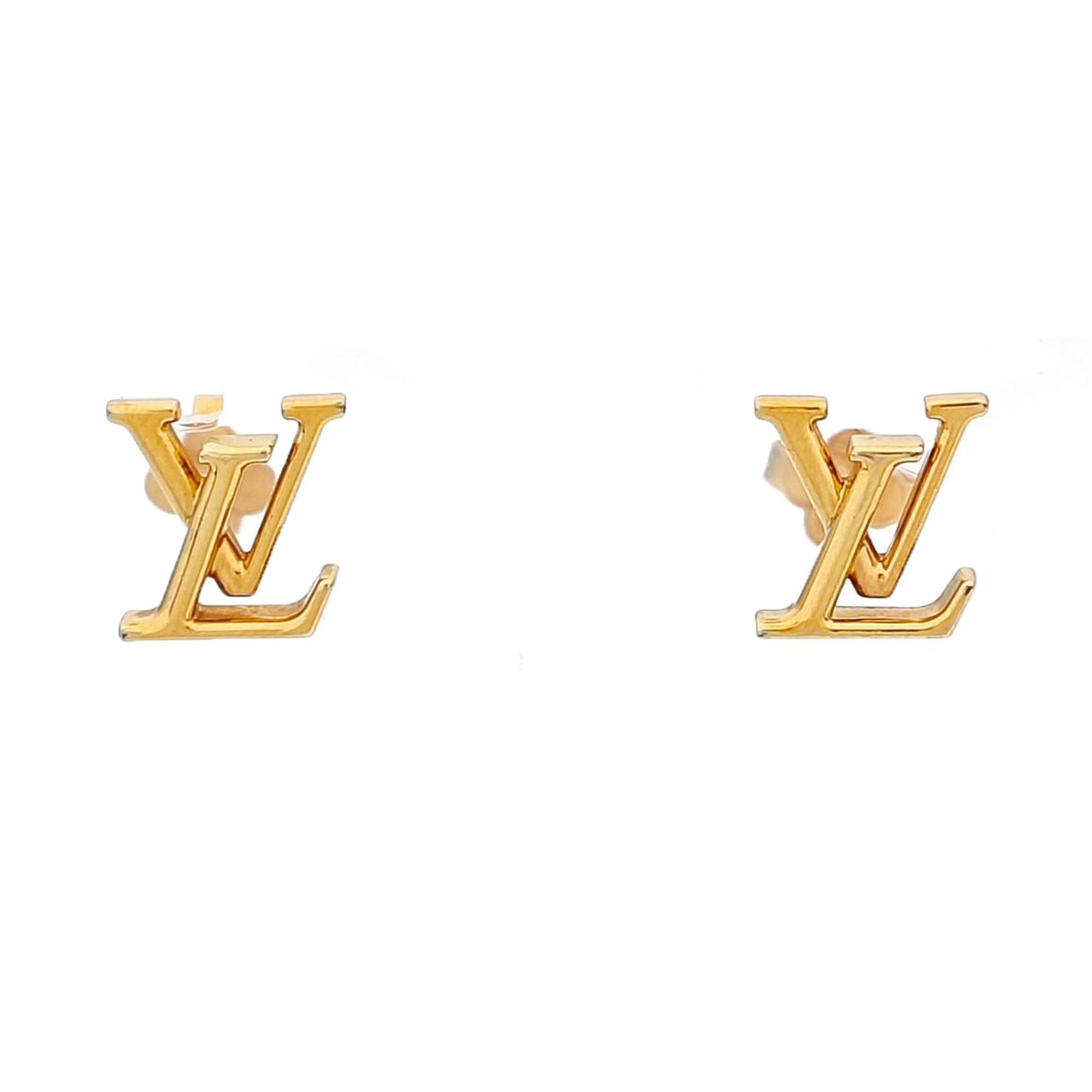 Metal Gold Stud Earrings