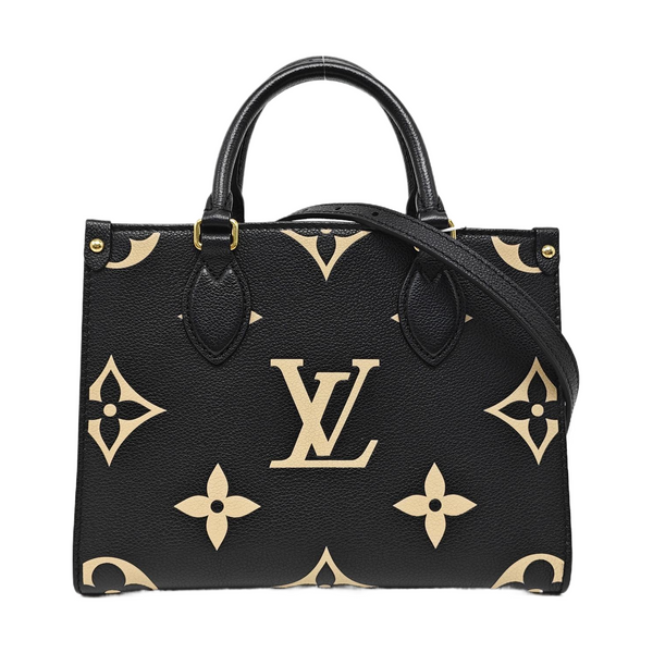 ONTHEGO PM Calfskin Black