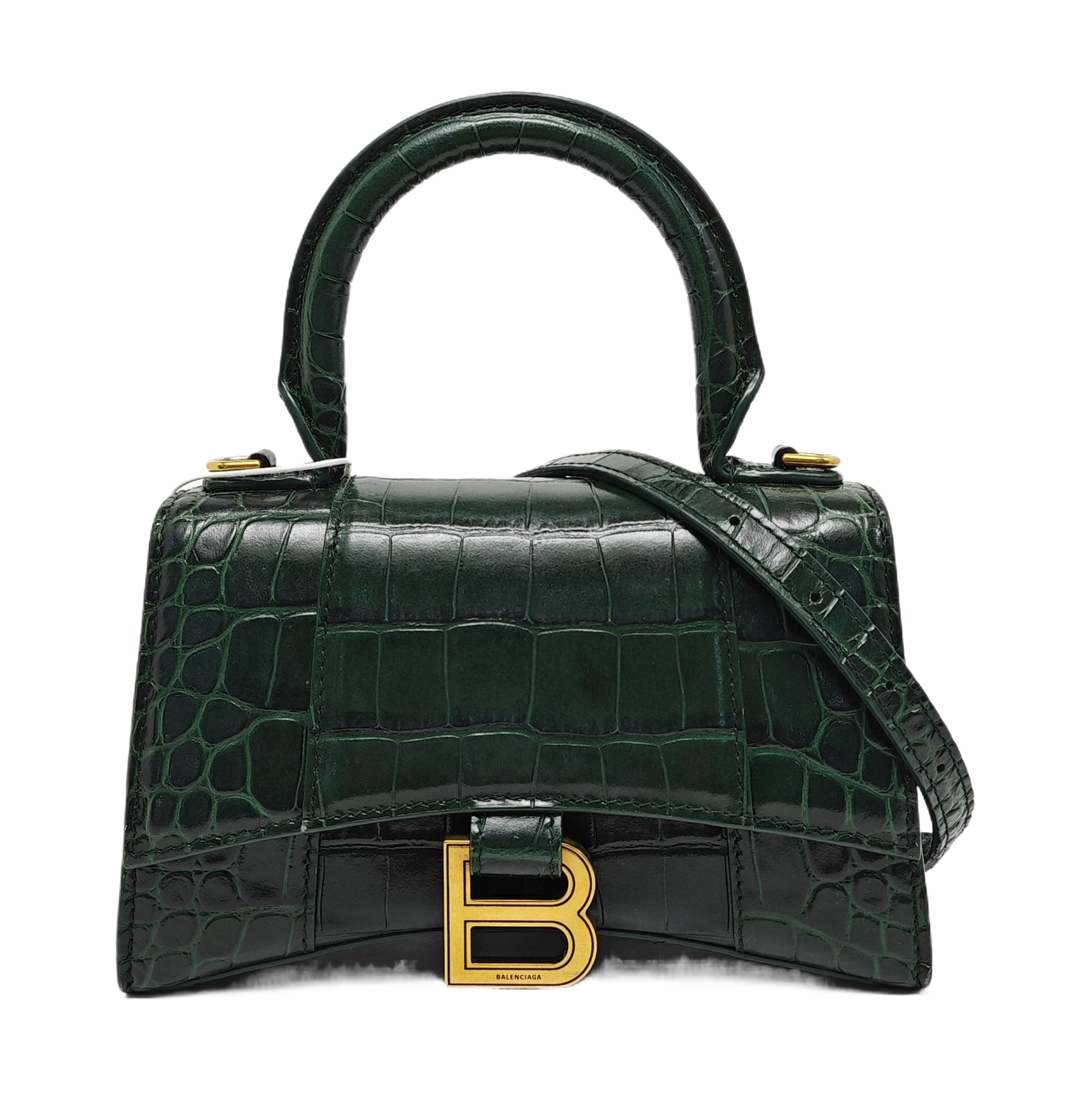 Hourglass XS Calfskin Green