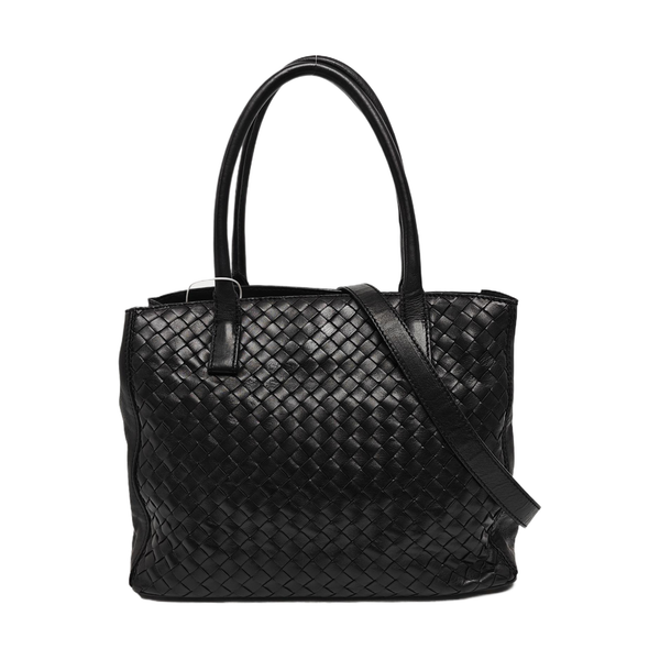 Calfskin Shoulder Bag Black