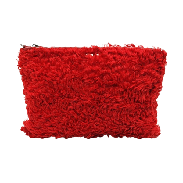 Horsehair Clutch Red