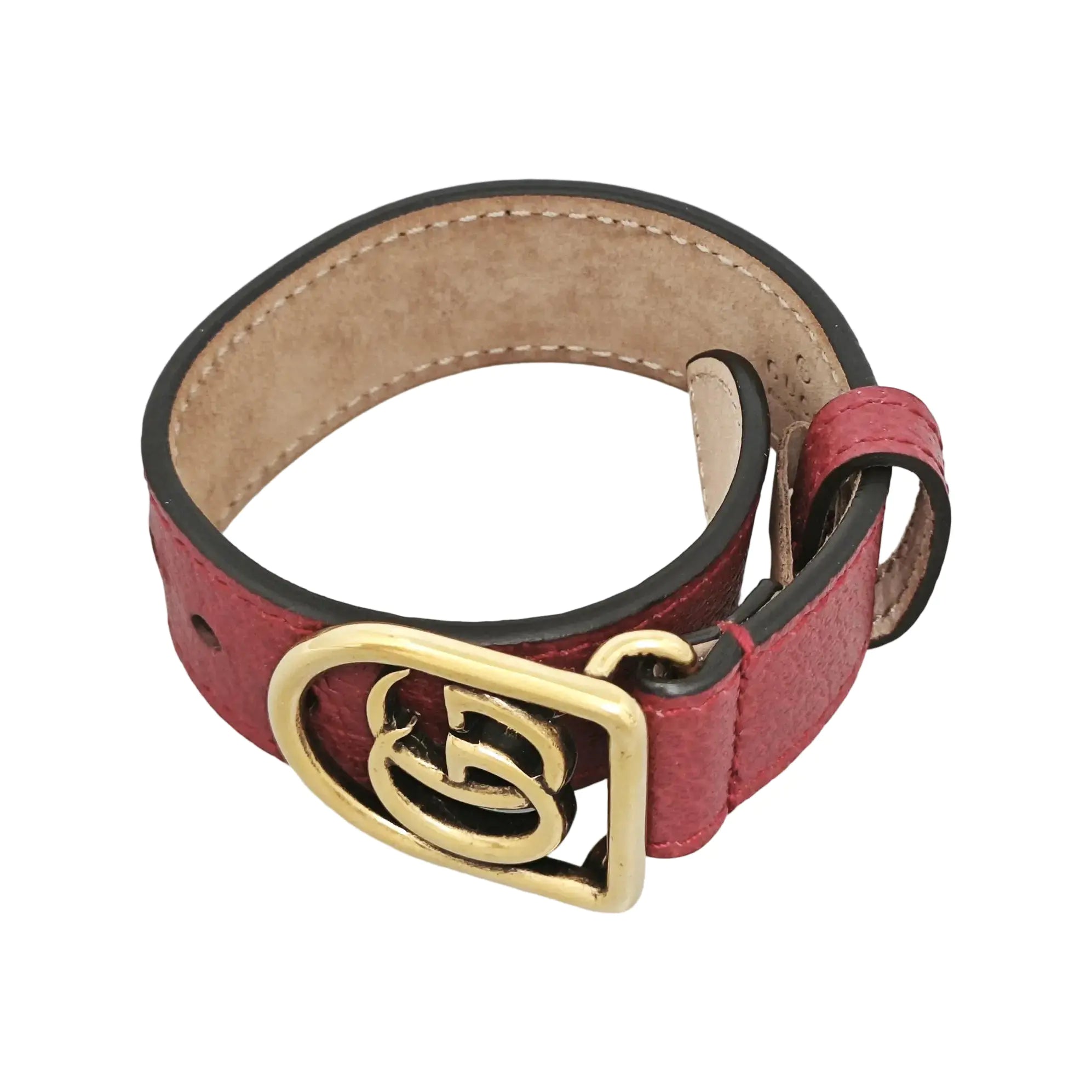 GG Marmont Metal Red Bracelet