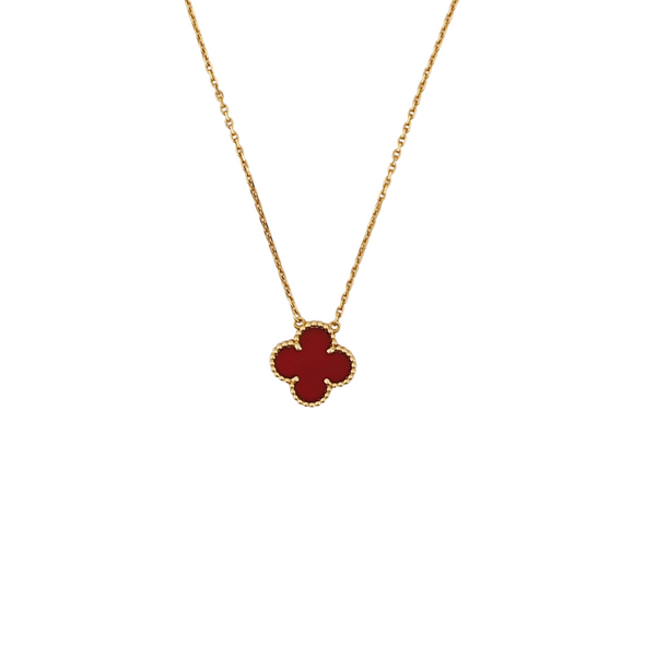 Vintage Alhambra 18k Gold Necklace