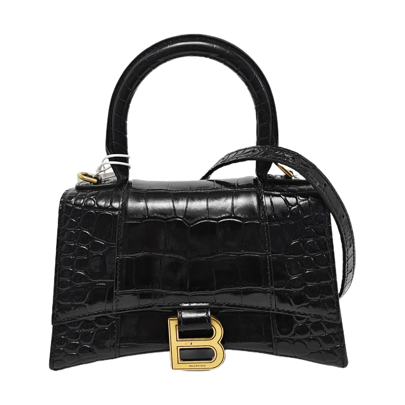 Hourglass XS Calfskin Black