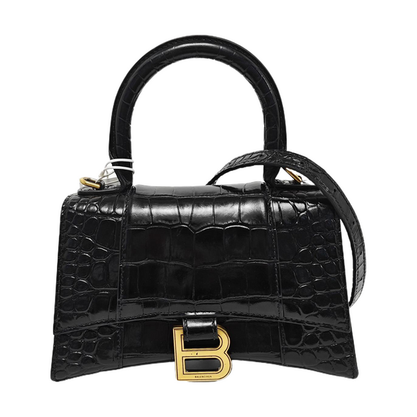 Hourglass XS Calfskin Black