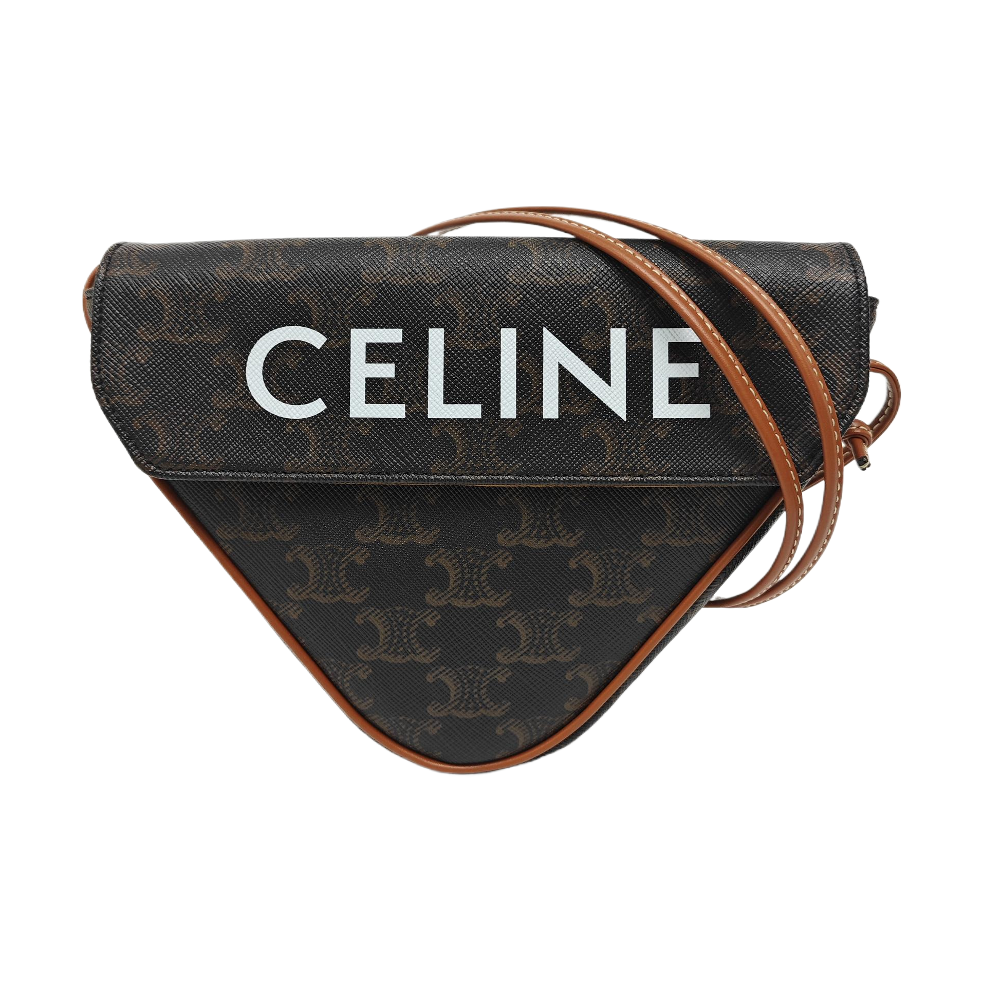 TRIANGLE Coated Canvas Brown