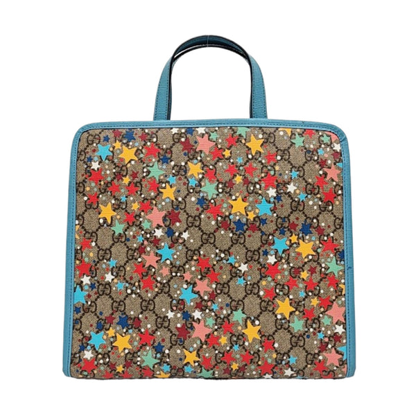 Children’s GG Bucket Monogram Coated Canvas Beige