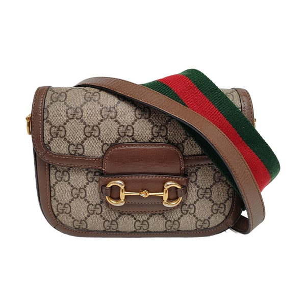 Horsebit 1955 Mini Coated Canvas Beige