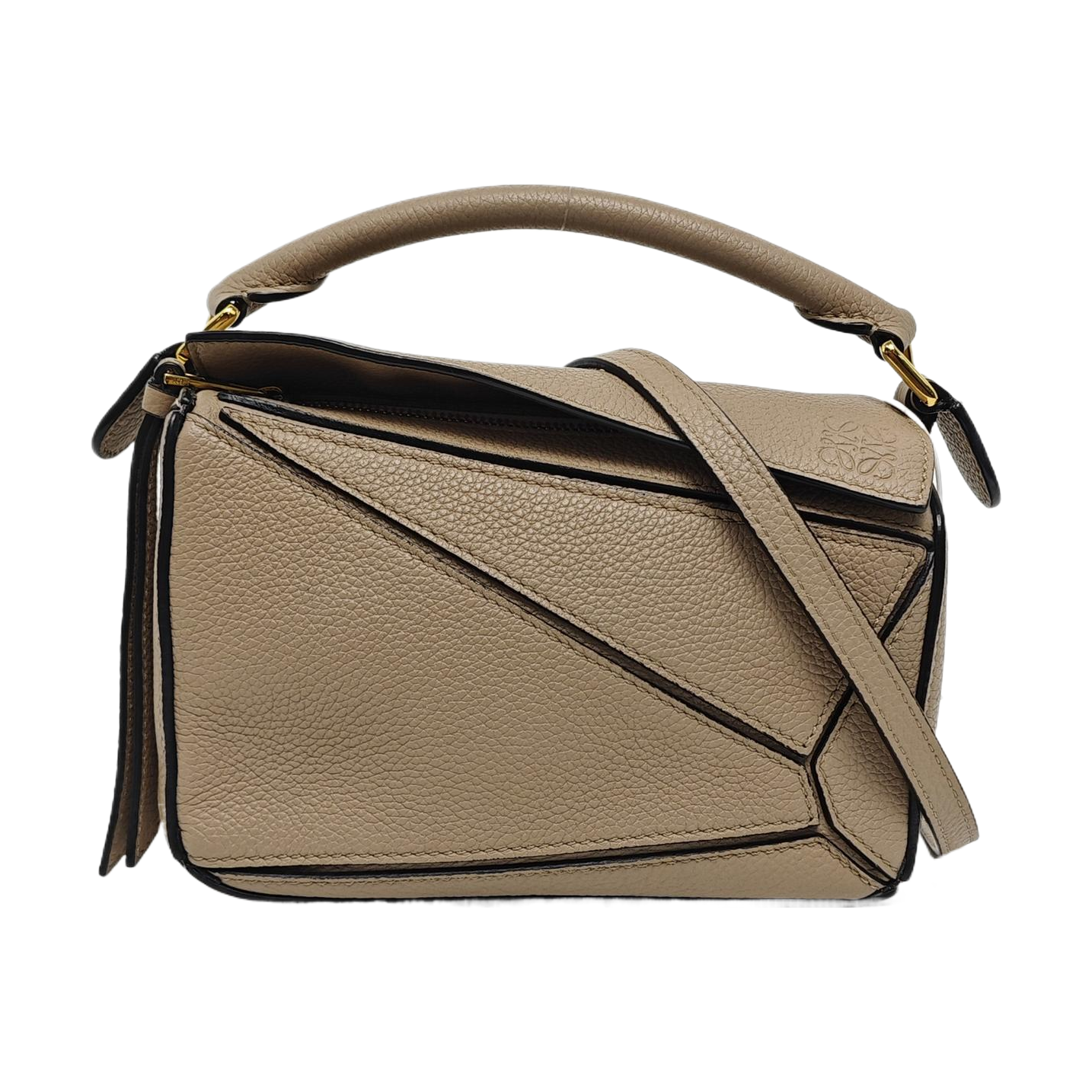 Puzzle Mini Calfskin Grey