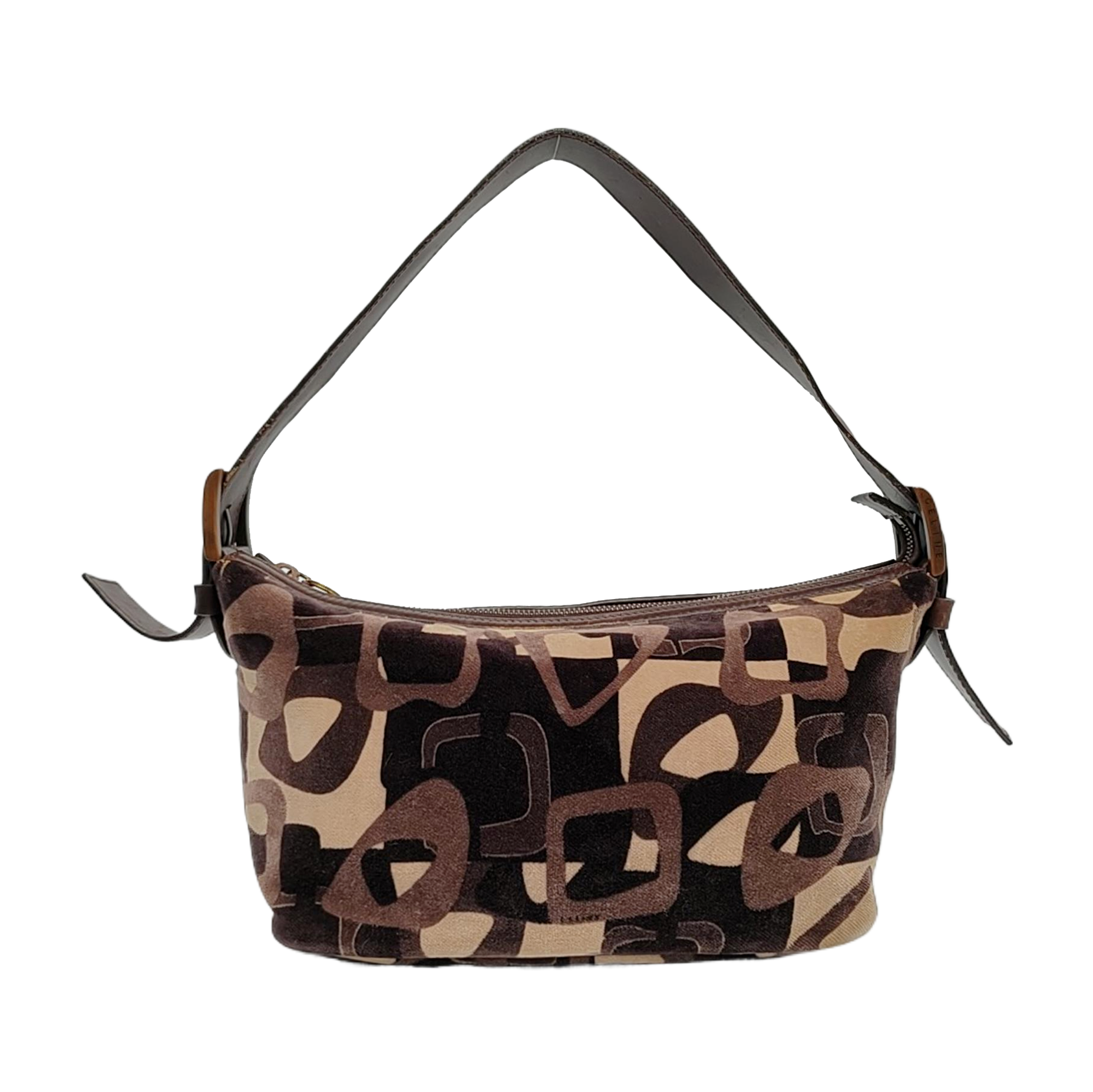 Fabric Shoulder Bag Multicolor