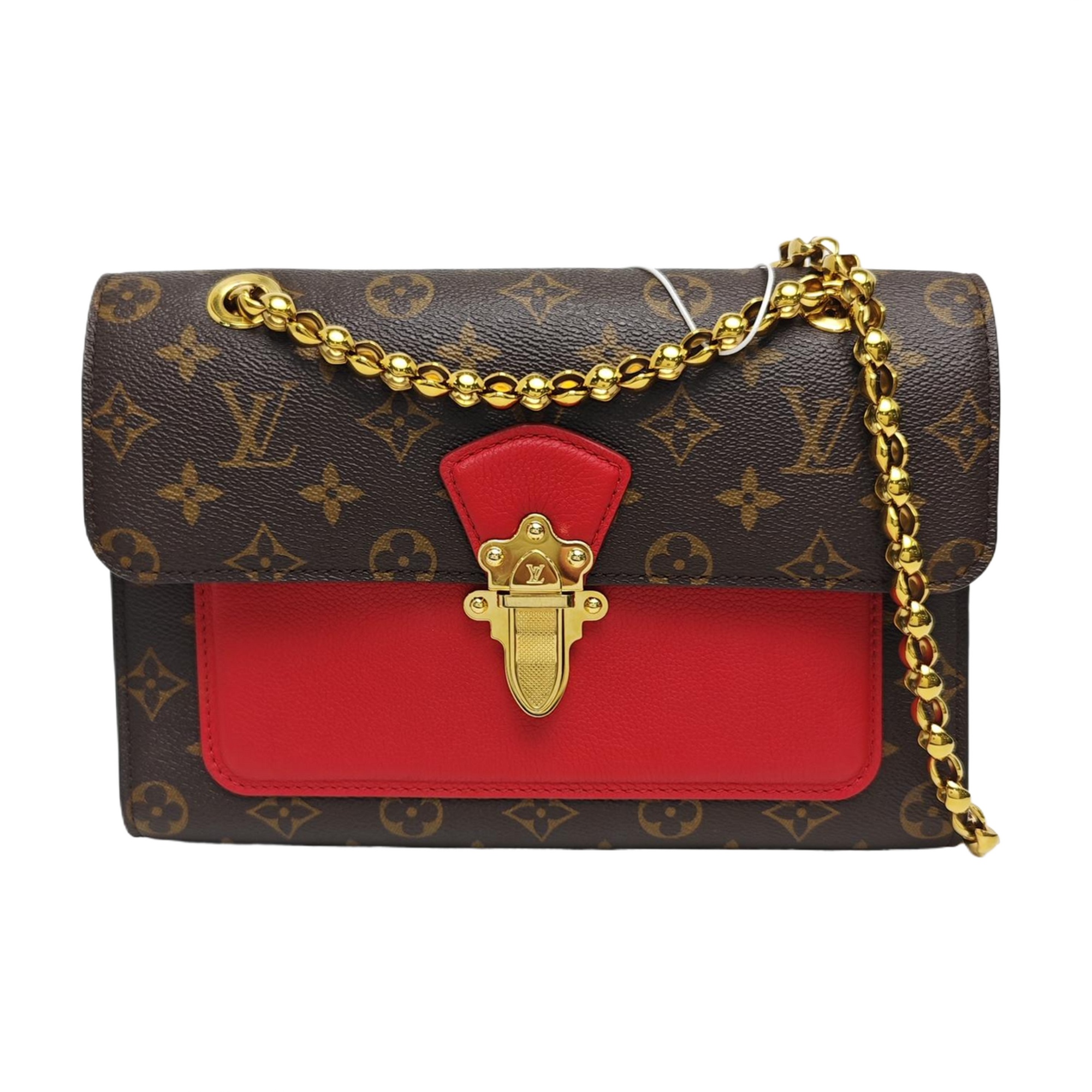 VICTOIRE Monogram Coated Canvas Brown
